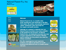 Tablet Screenshot of naturalpower-fu.com